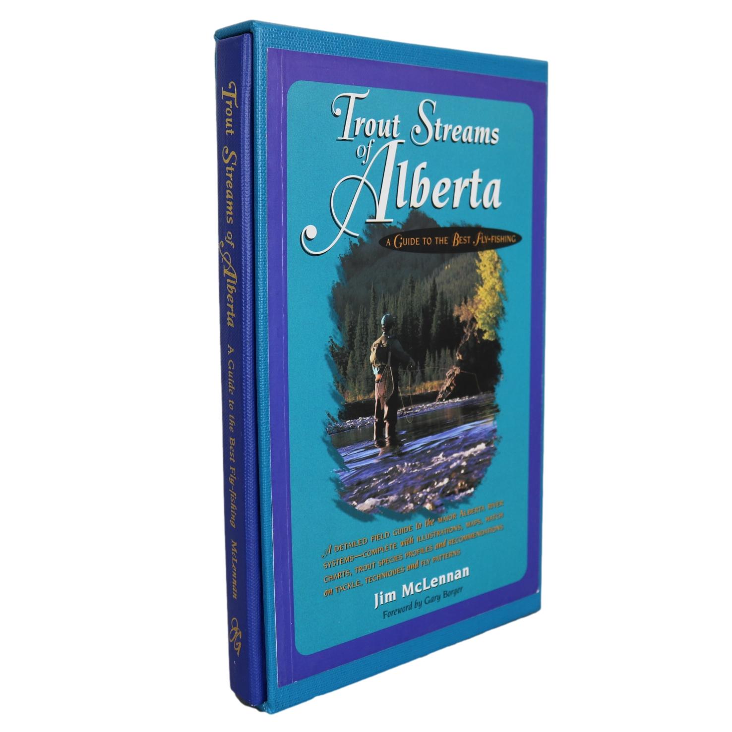 Trout Streams of Alberta Fly-Fishing Fish Techniques Tackle Guide Cana –  Three Hills Books