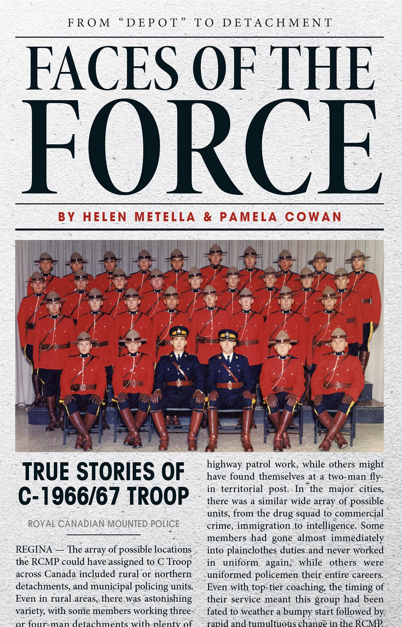 Faces of the Force RCMP Royal Canadian Mounted Police Canada History B ...