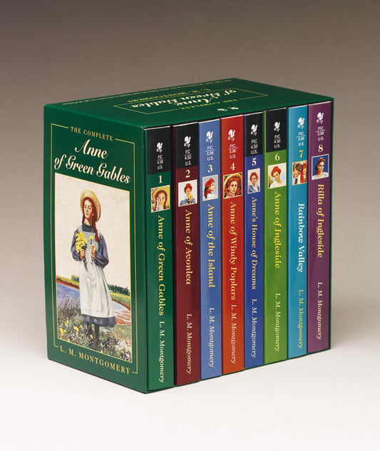 The Complete Anne of Green Gables L M Montgomery 8 Vol Book Set