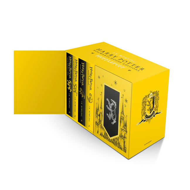 Harry Potter Hufflepuff House Editions Hardback Box Set J K Rowling