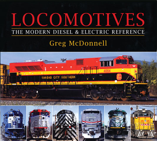 Locomotives Modern Diesel Electric Reference Railway Railroad Trains Book