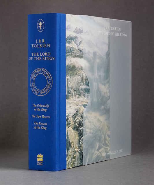 J R R Tolkien The Lord of the Rings Hardcover with Slipcase Book