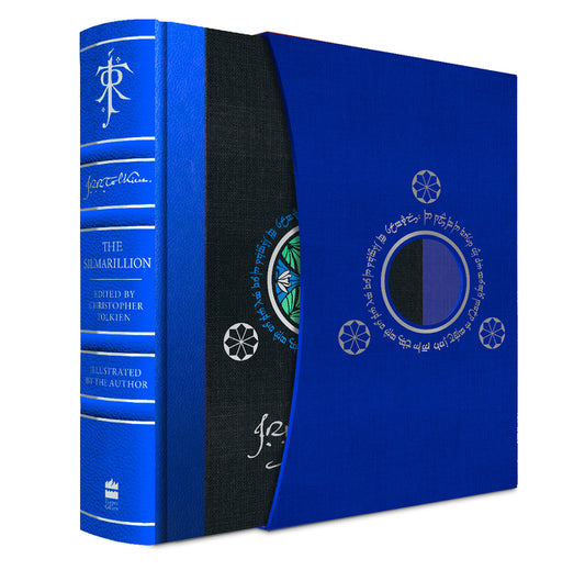 The Silmarillion J R R Tolkien Hardcover in Slipcase Deluxe Edition Book