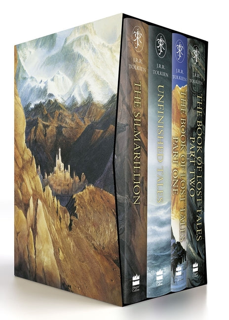Silmarillion Unfinished Tales Book Lost Tales 1 & 2 J R R Tolkien HC Set