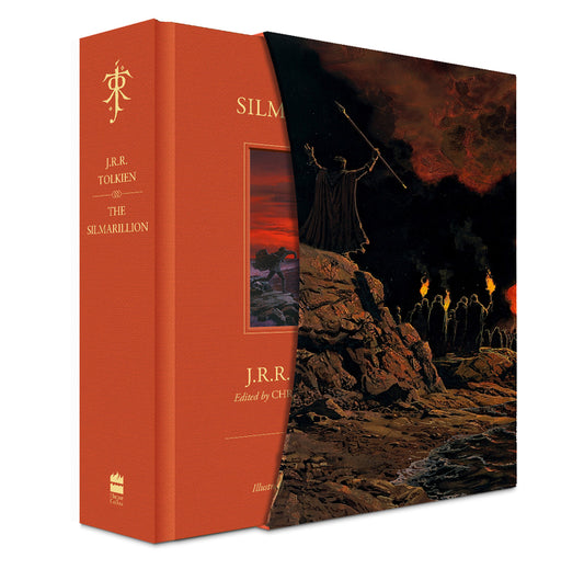 J R R Tolkien The Silmarillion Deluxe Edition Hardcover Slipcase Book