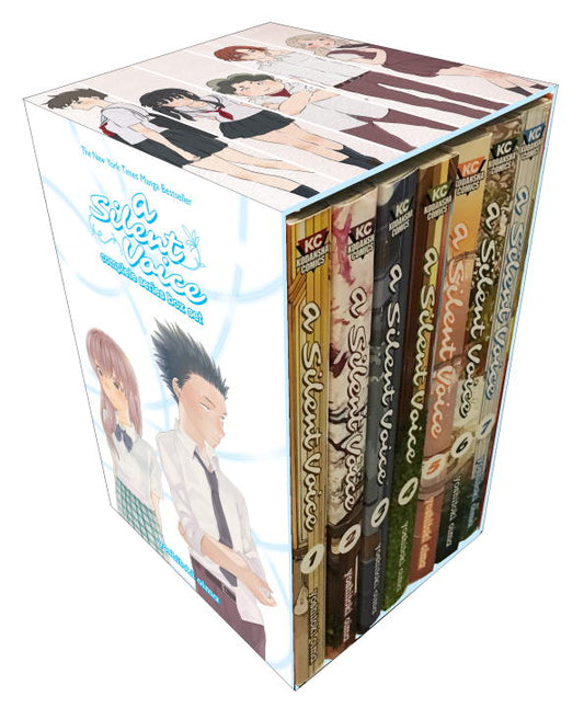 A Silent Voice Yoshitoki Oima Manga Complete Box Set Poster Comics New Books