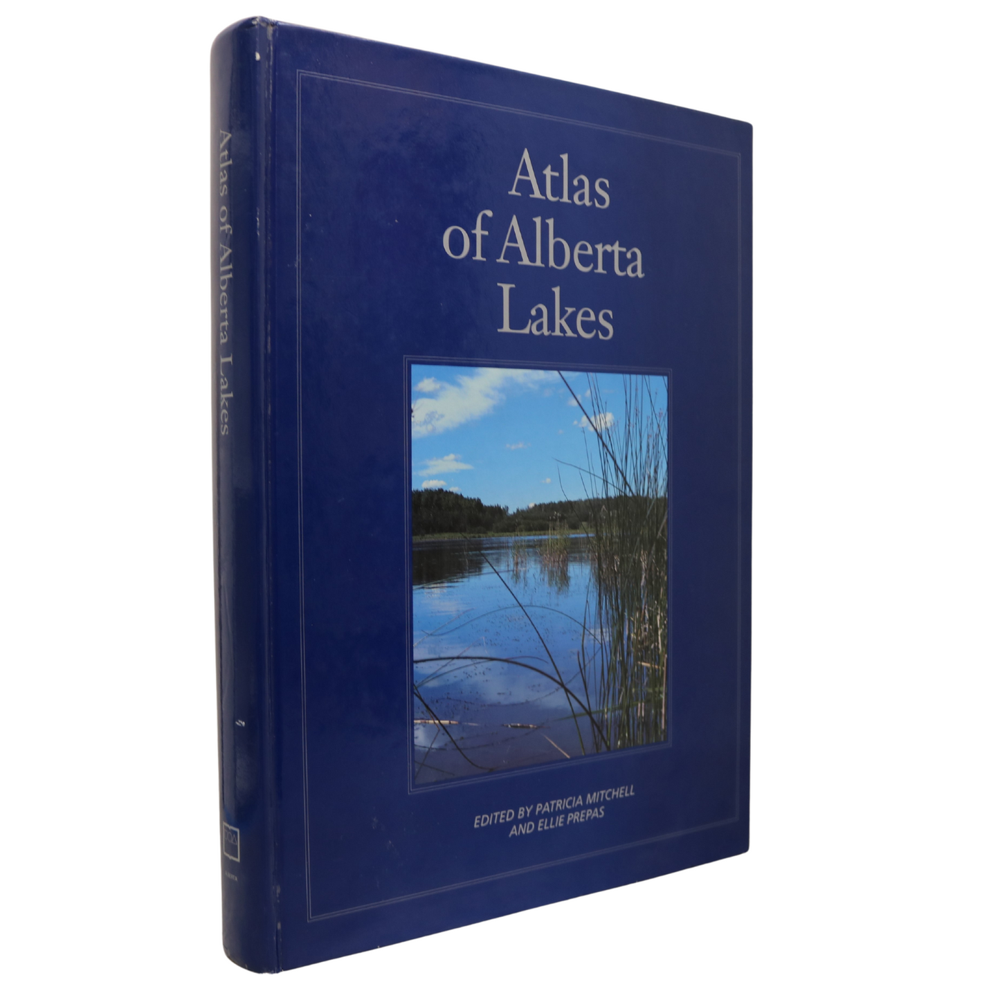 Atlas Alberta Lakes Maps Fishing Canada Canadian Geography Used Book