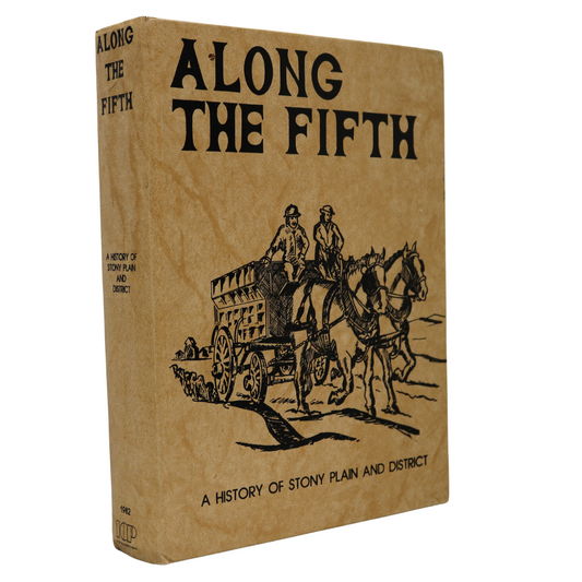 Along the Fifth Stony Plain Alberta Canada Canadian Local History Used Book