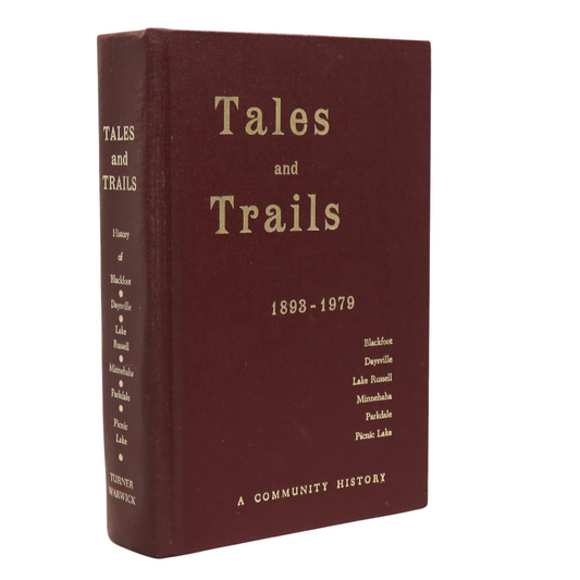 Tales and Trails Minnehaha Daysville Saskatchewan Canada Canadian Local History Book