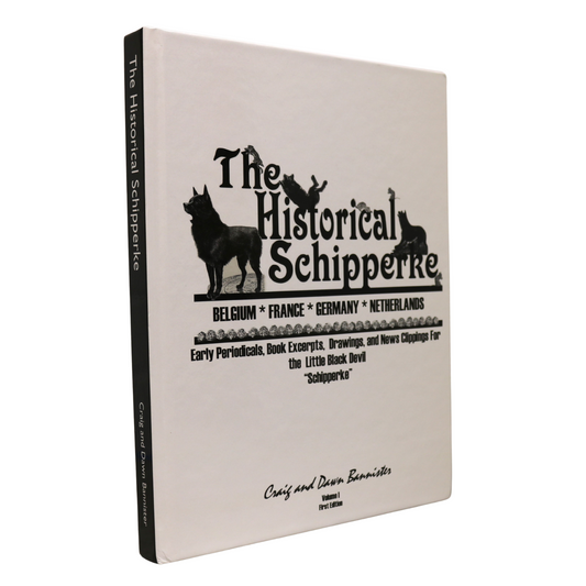 Historical Schipperke Vol 1 Belgium France Germany Dog Breed History Book