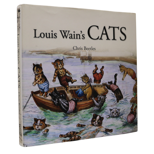 Louis Wain's Cats Wain Kitty Feline Art Artist Painting Drawing British English Book