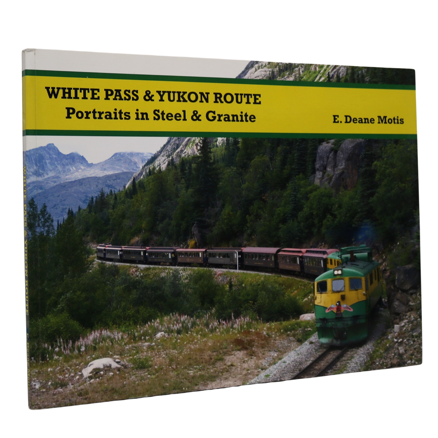 White Pass Yukon Route Railway Railroad Alaska Train Gold Rush History Used Book