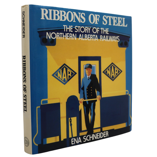 Ribbons of Steel Northern Alberta Canada Railways Railroad Trains History Used Book