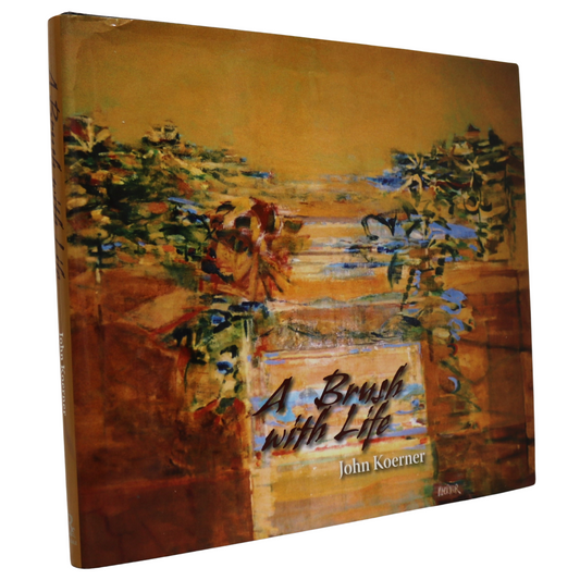 Brush With Life John Koerner Painter Paint Art Artist Autobiography Used Book