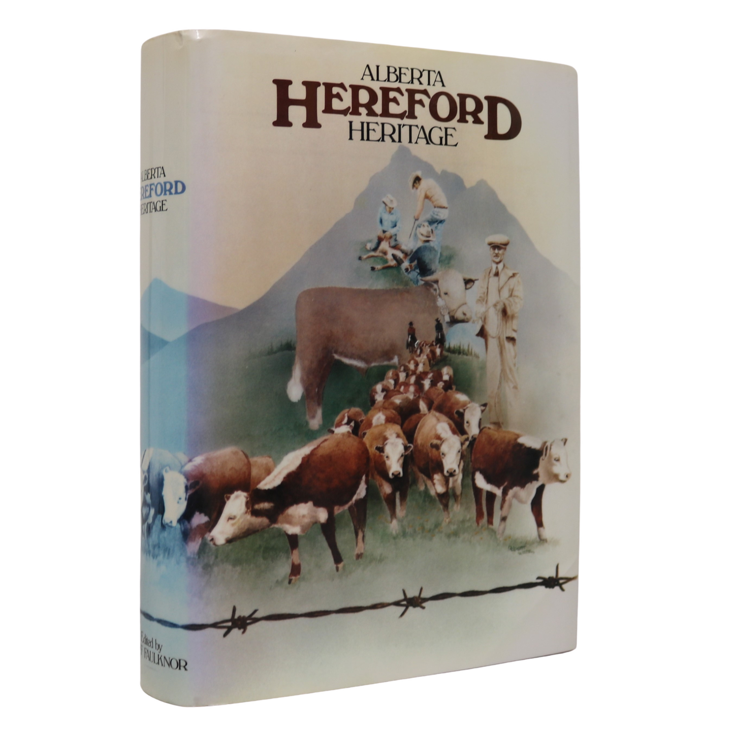 Alberta Hereford Heritage Cattle Breeding Canada Canadian Livestock Farming Used Book