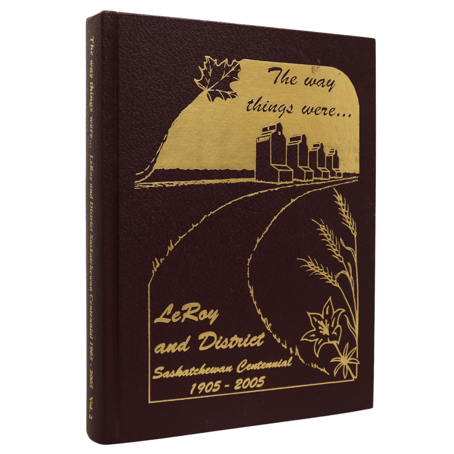 The Way Things Were Vol 2 LeRoy Saskatchewan Canada Canadian Local History Book