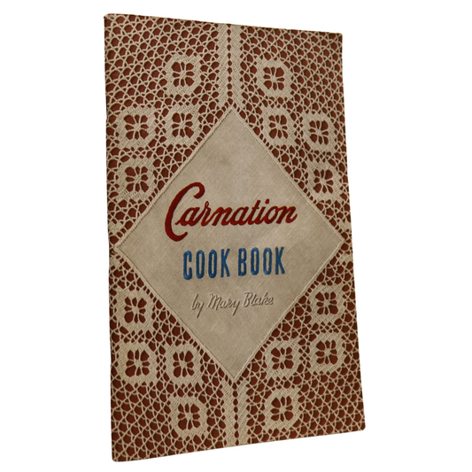 Carnation Cook Book Cookbook Recipe Canada Canadian Vintage Old Book