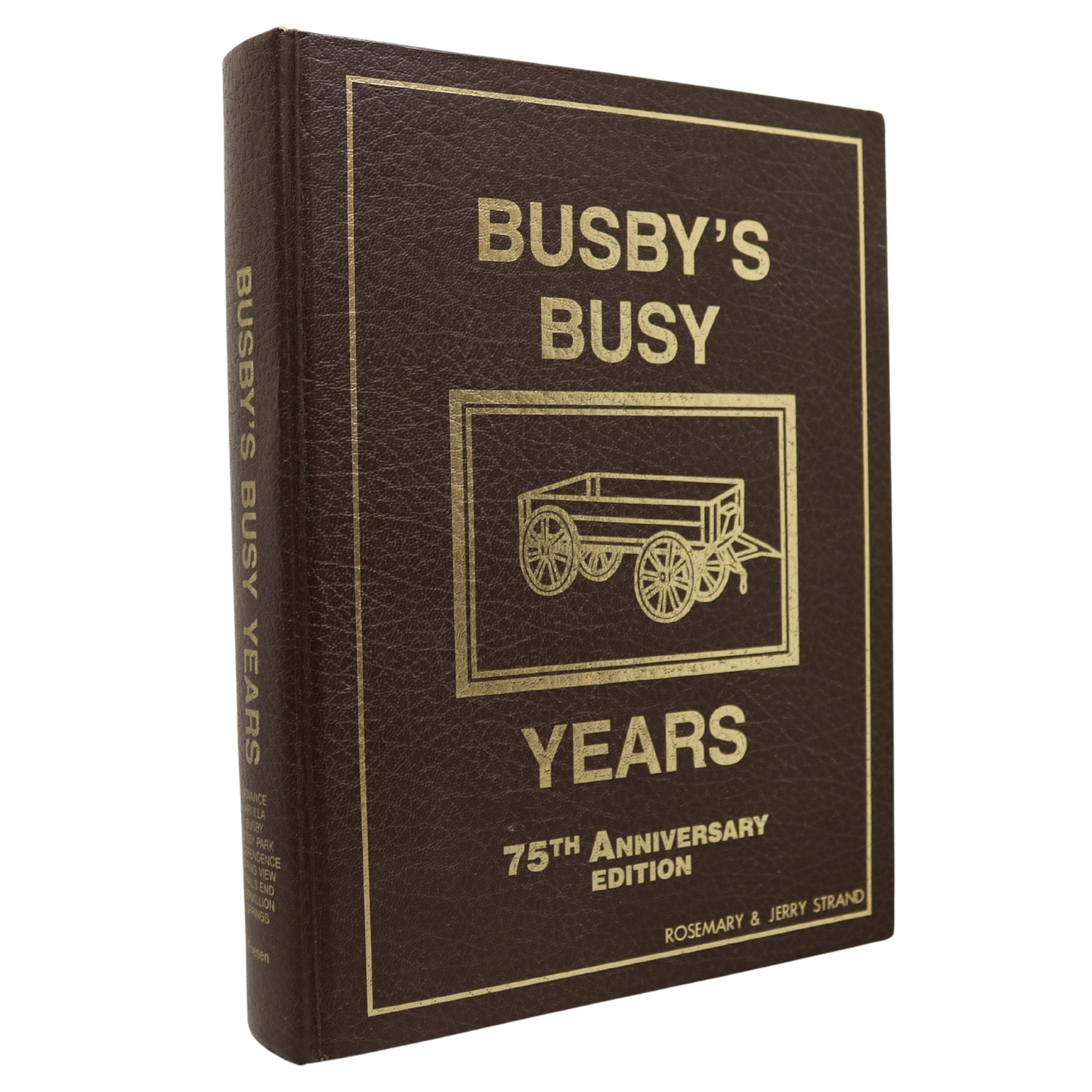 Busbys Busy Years Busby Alberta Canada Canadian Local History Used Book