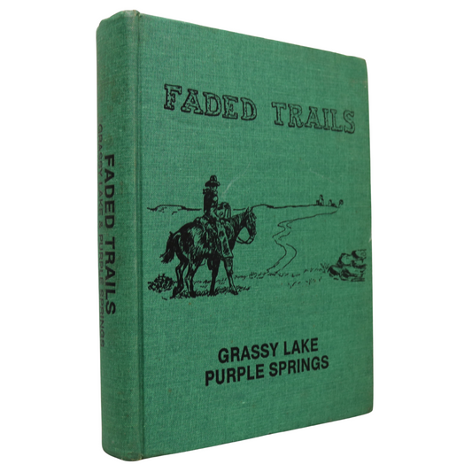 Faded Trails Grassy Lake Purple Springs Alberta Canada Canadian Local History Book