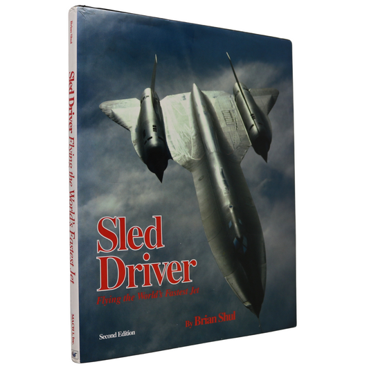 Sled Driver SR-71 Blackbird USAF United States Air Force Aviation Used Book