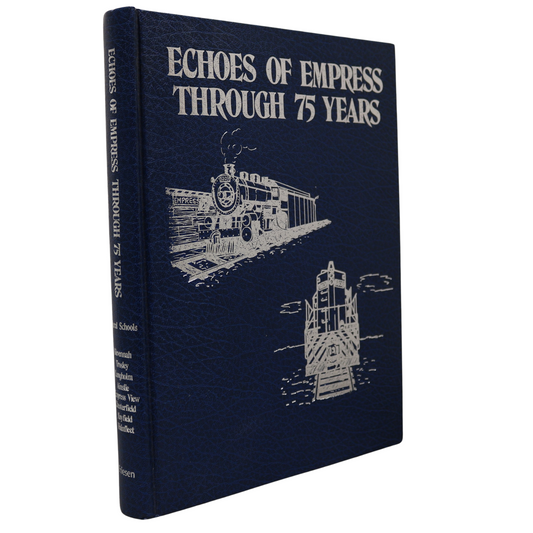 Echoes Empress Through 75 Years Alberta Canada Canadian Local History Book