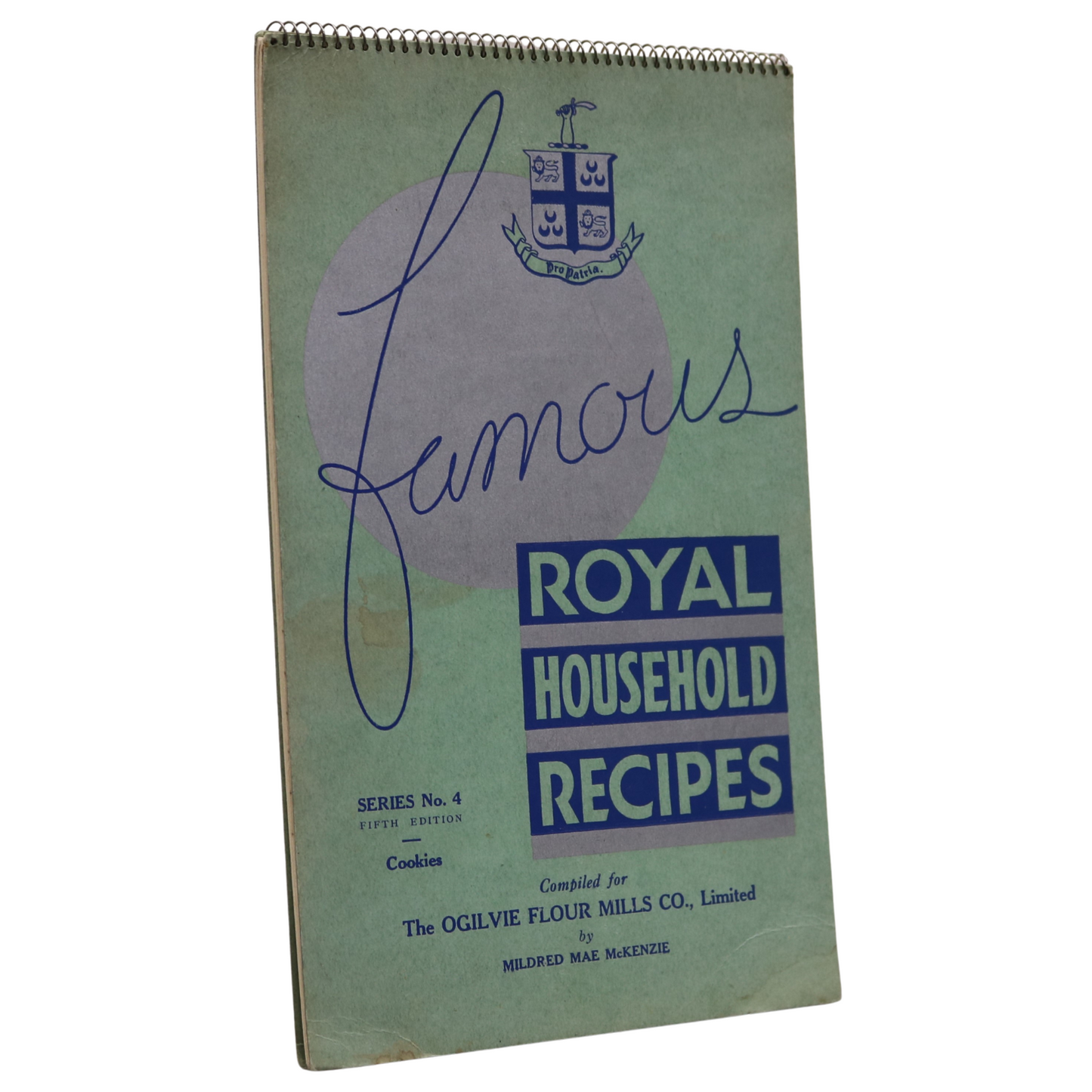 Famous Royal Household Recipes Ogilvie Flour Cookbook Cook Book Canada Old