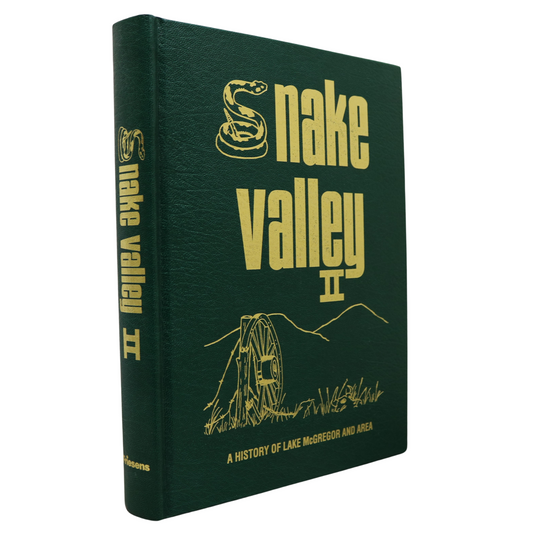 Snake Valley 2 Lake McGregor Milo Alberta Canada Canadian Local History Book