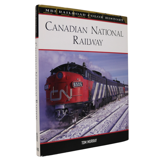 Canadian National Railway Railroad Train Trains Locomotive History Used Book