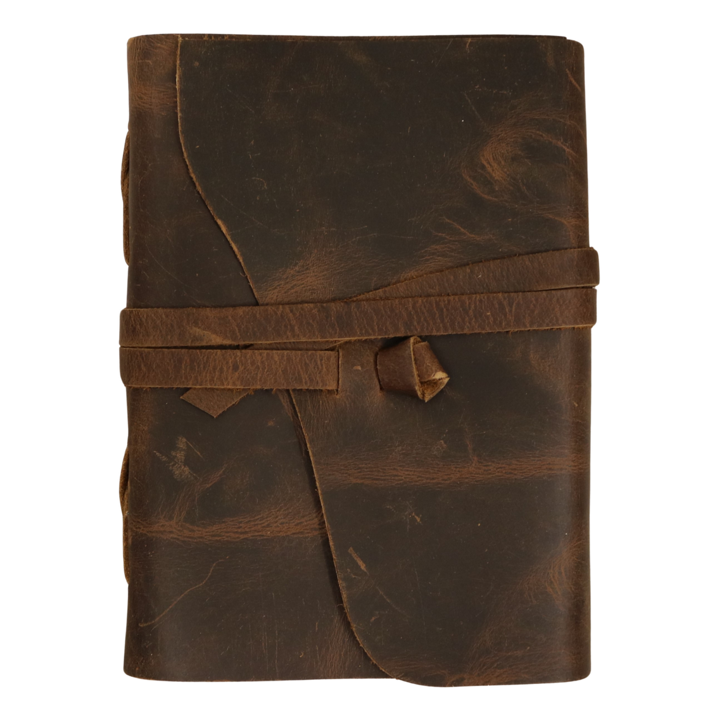 Outrider Rustic Leather Journal with Lined Pages 5" X 7" Notebook Bound Book