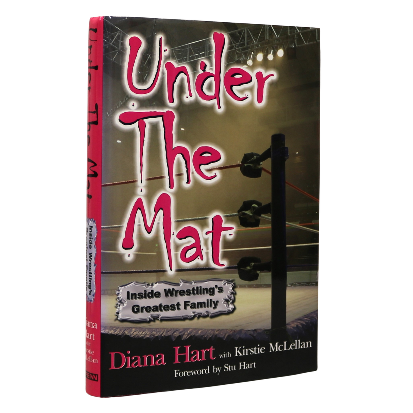 Under the Mat Own Bret Diana Hart Wrestling Wrestler WWE WWF Used Book