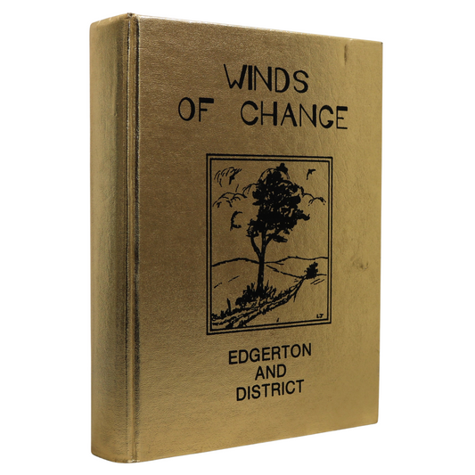 Winds of Change Edgerton Alberta Canada Canadian Local History Used Book