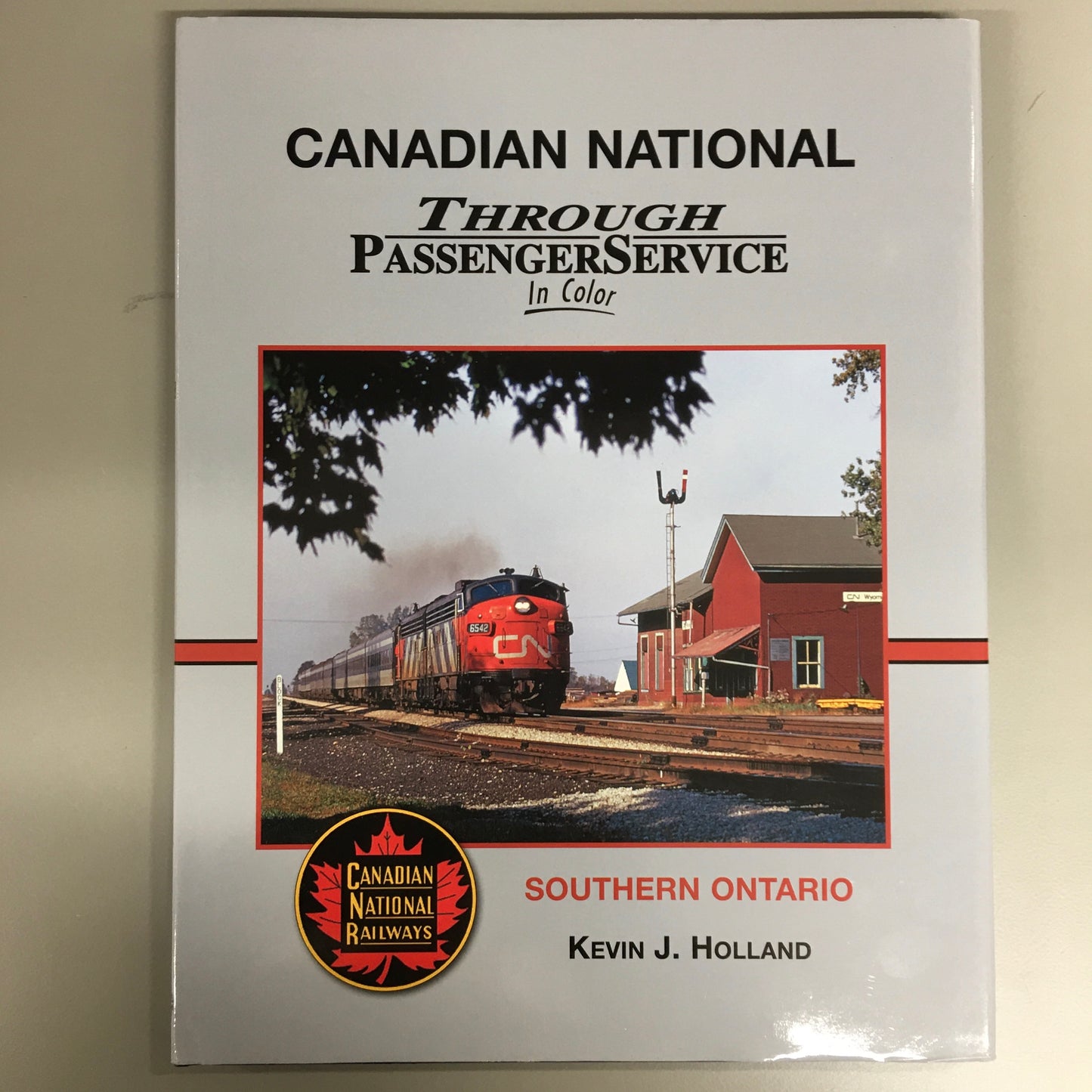 Canadian National Passenger Service Trains Railway Railroad Ontario Canada CNR Book