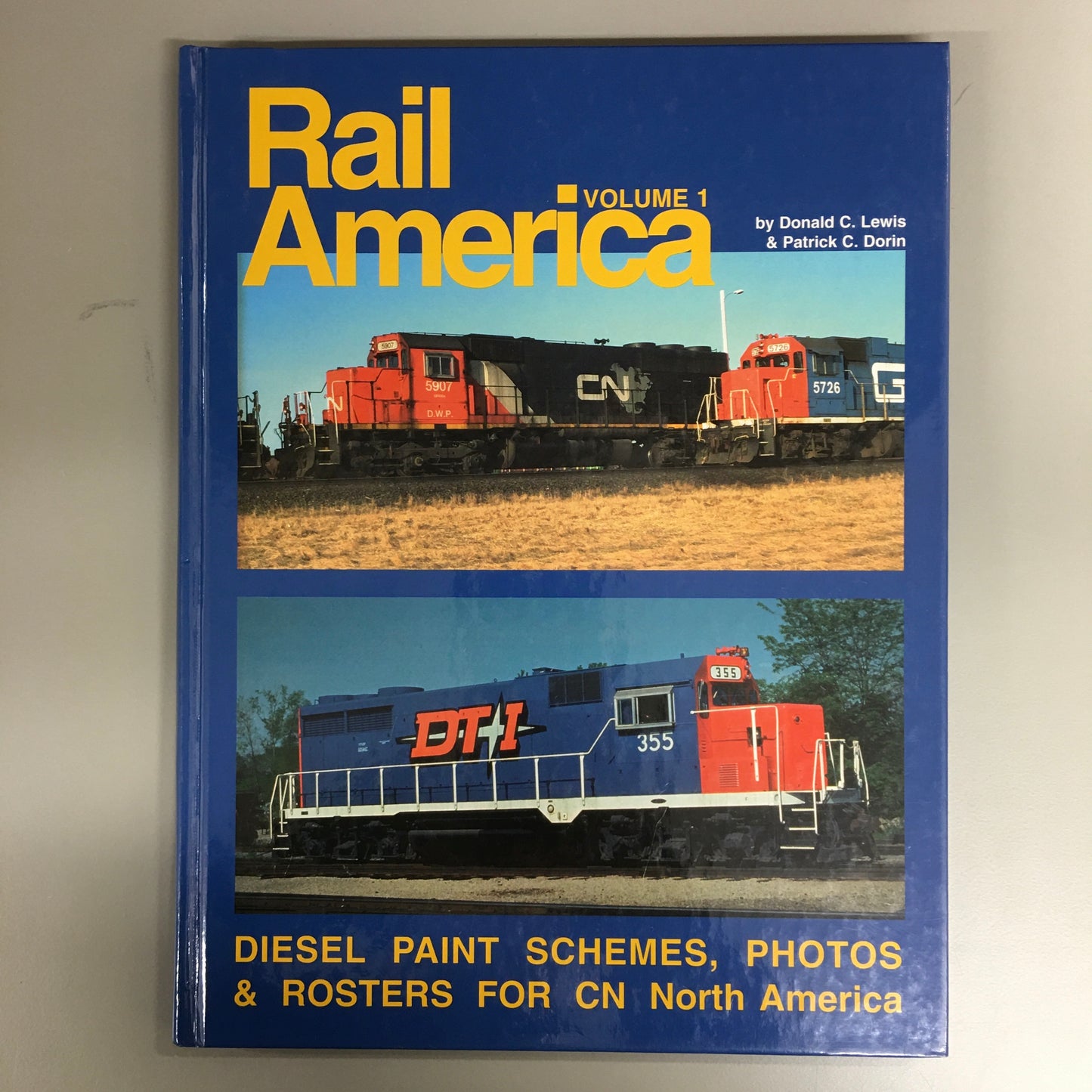 Rail America Vol. 1 CNR GTW CN Diesel Train Engines Illustrated History Used Book