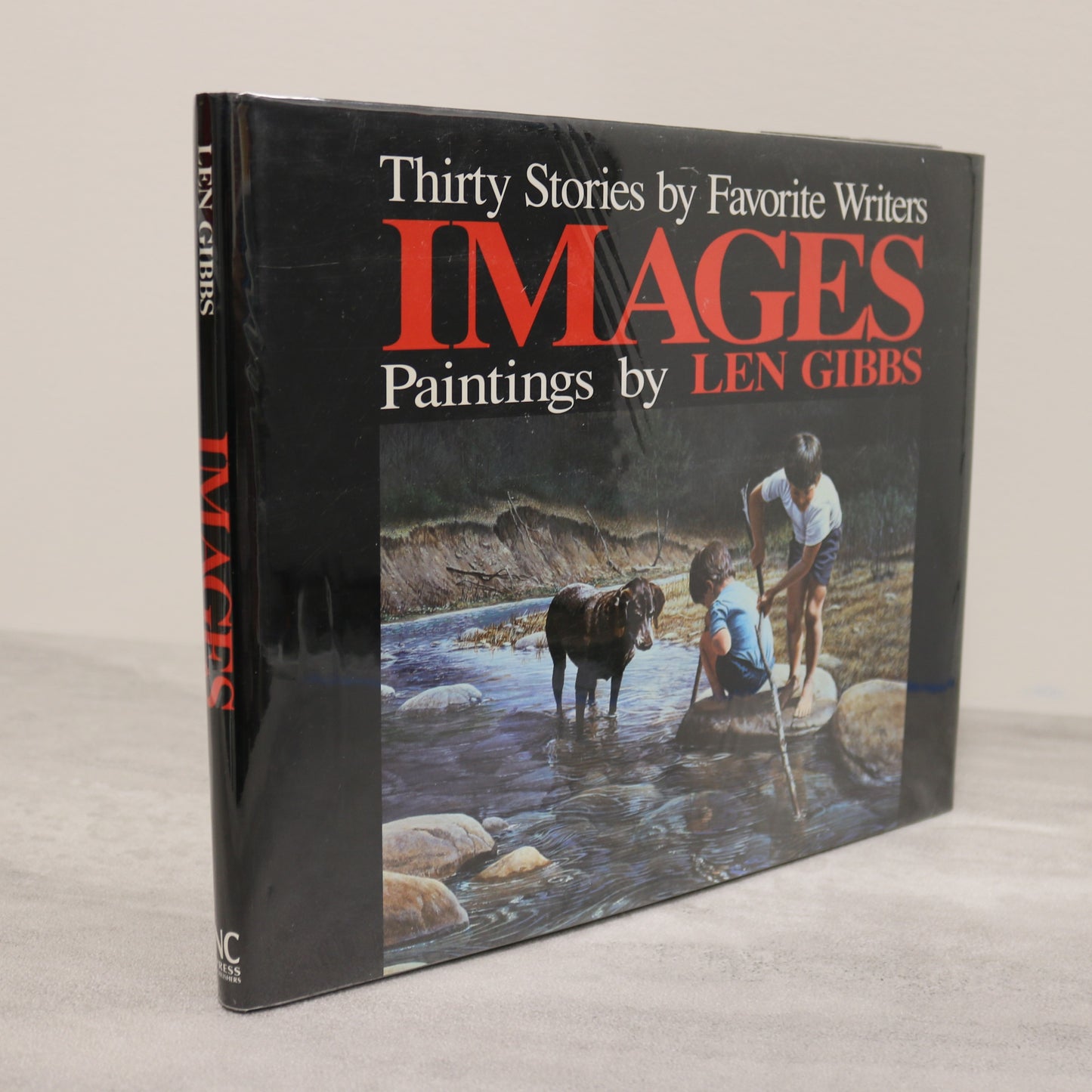 Images Paintings Len Gibbs Canada Canadian Artist Art Painter Used Book