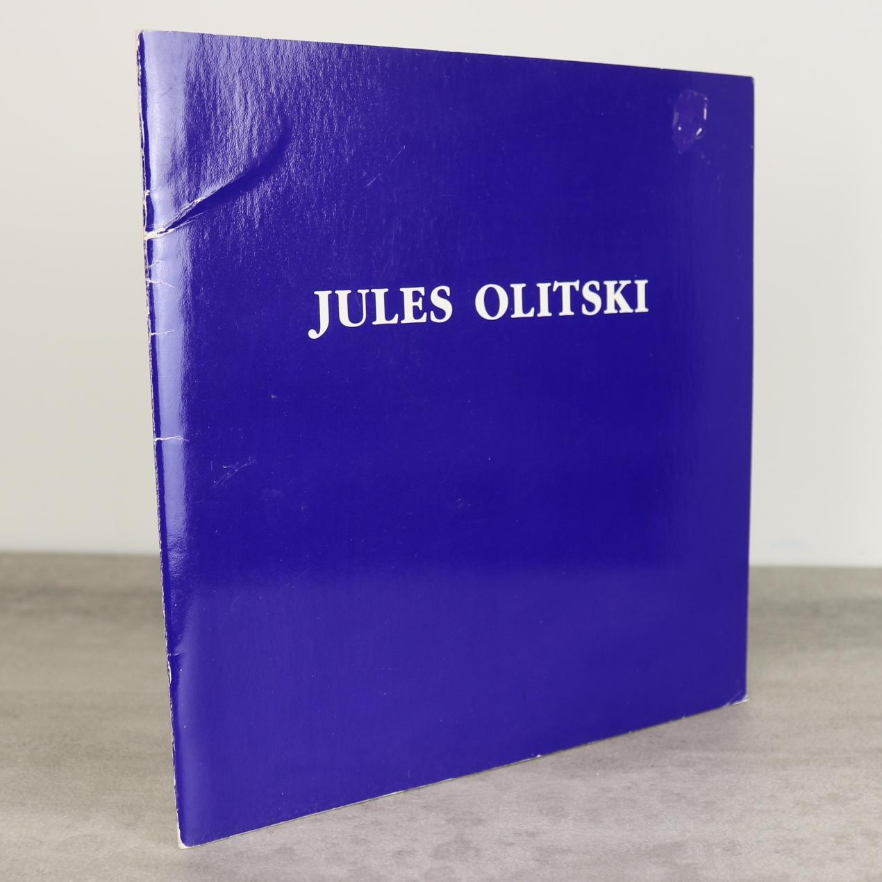 Jules Olitski American Painter Artist Paintings Art Used Book