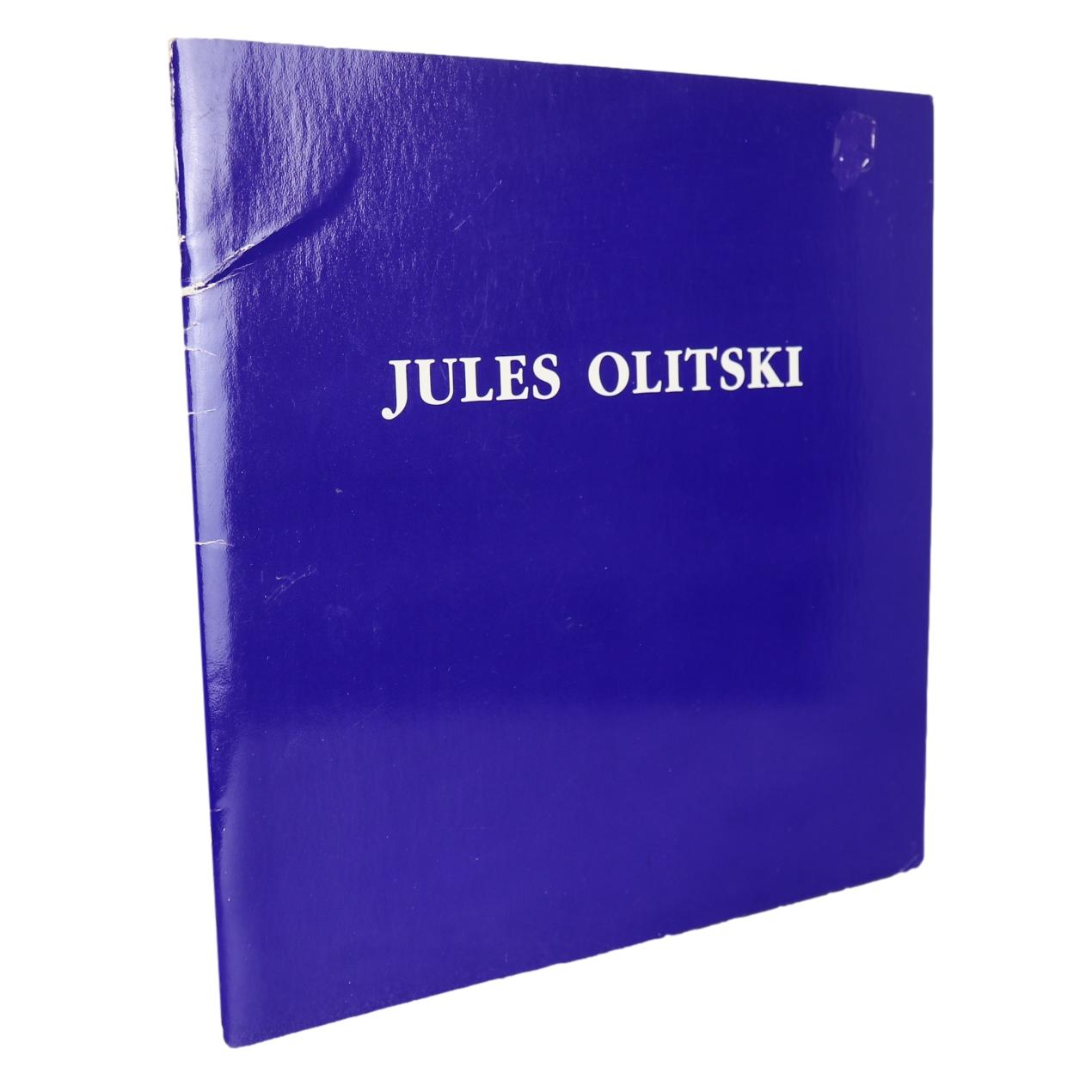 Jules Olitski American Painter Artist Paintings Art Used Book