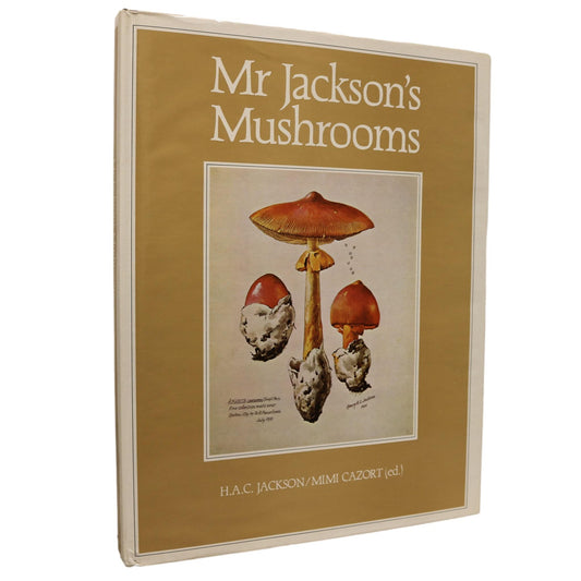 H.A.C. Jackson Mushrooms Watercolour Paintings Canadian Artist Art Used Book