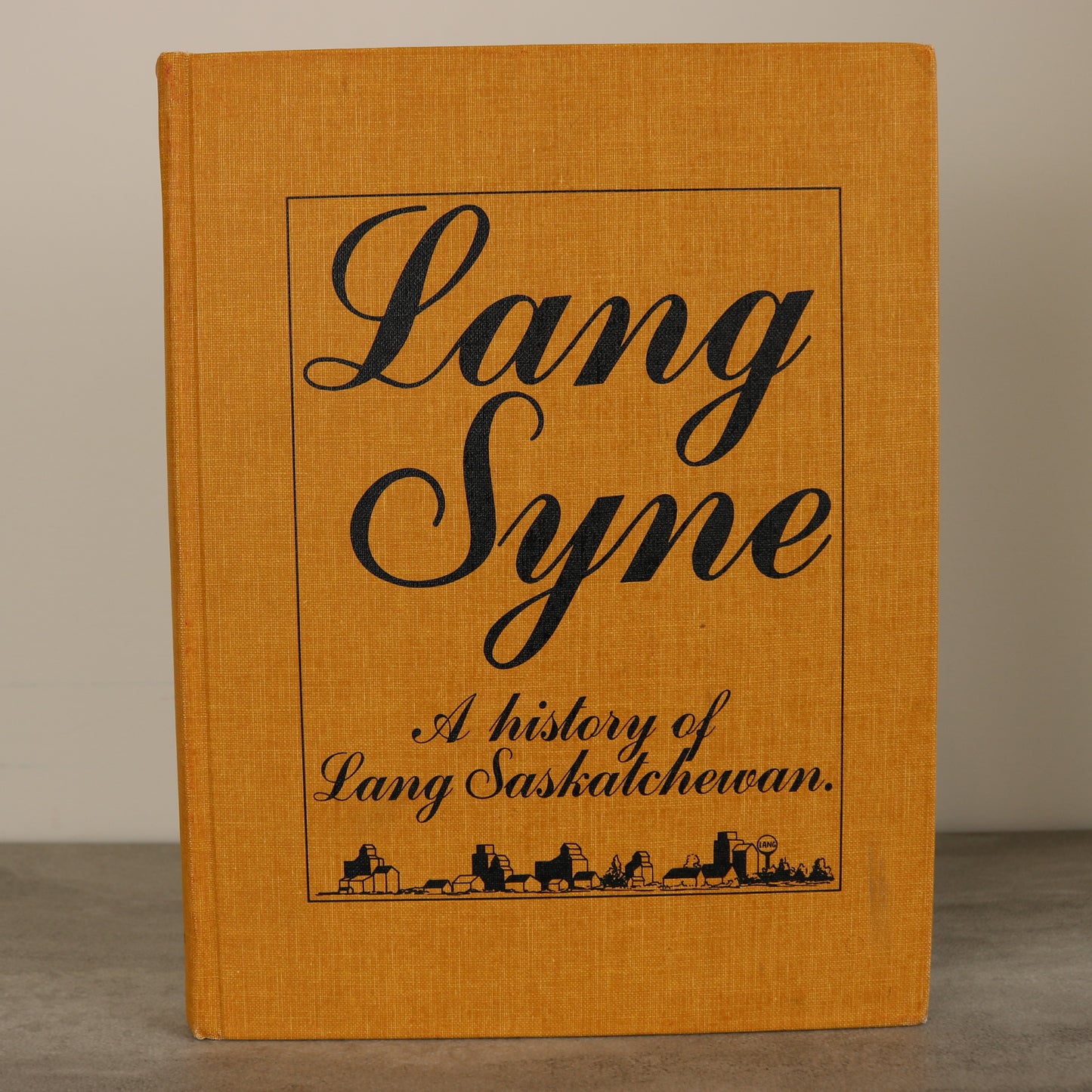 Lang Syne Yellow Grass Saskatchewan Canada Canadian Local History Used Book