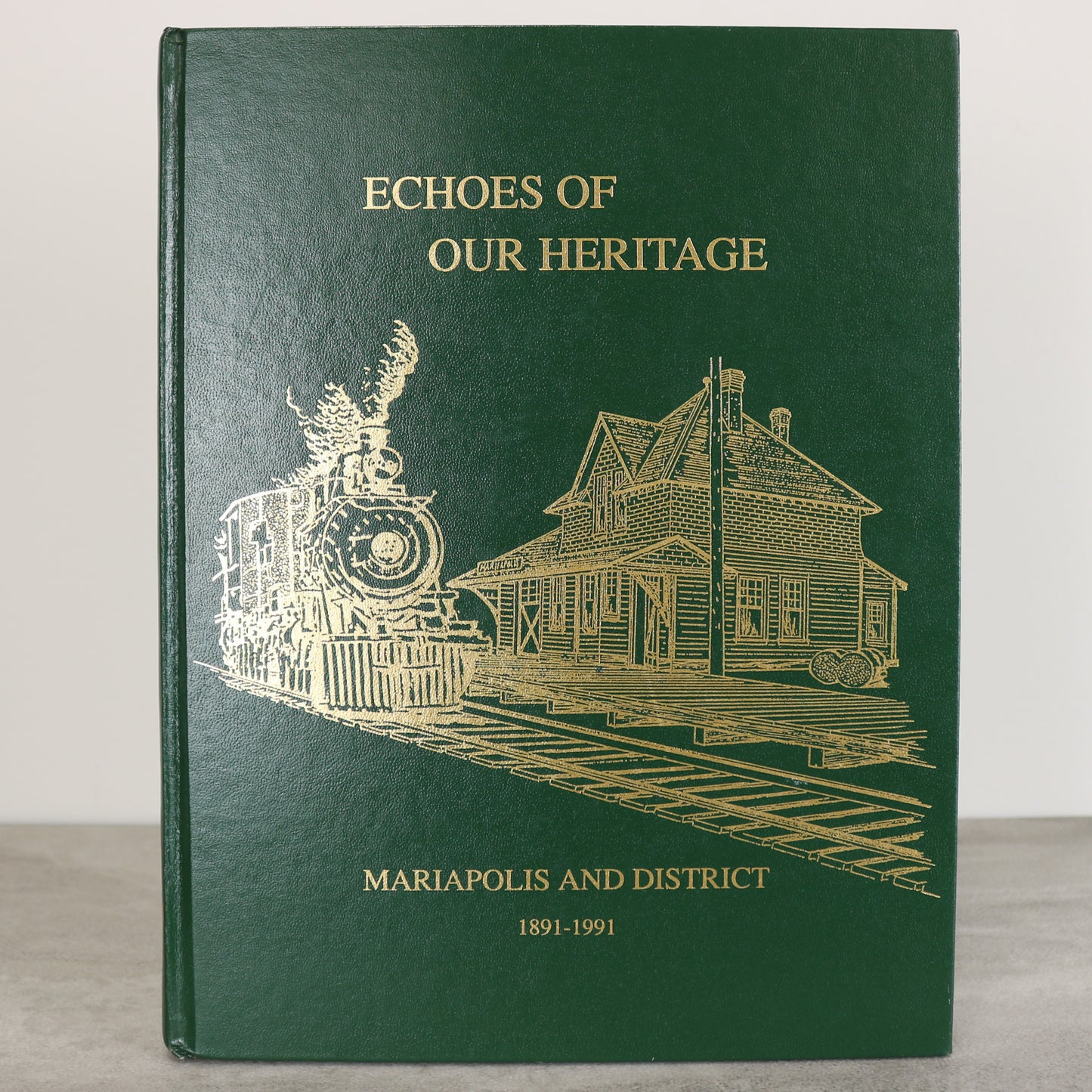 Echoes of Our Heritage Mariapolis Manitoba Canada Canadian Local History Used Book