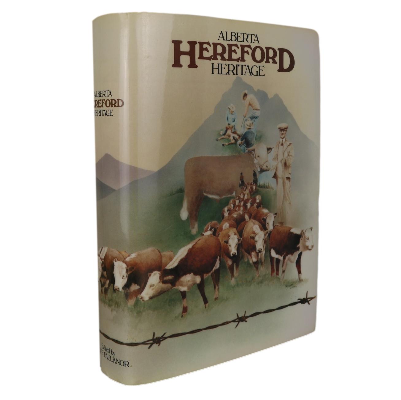Alberta Hereford Heritage Cattle Breeding Canada Canadian Livestock Farming Used Book