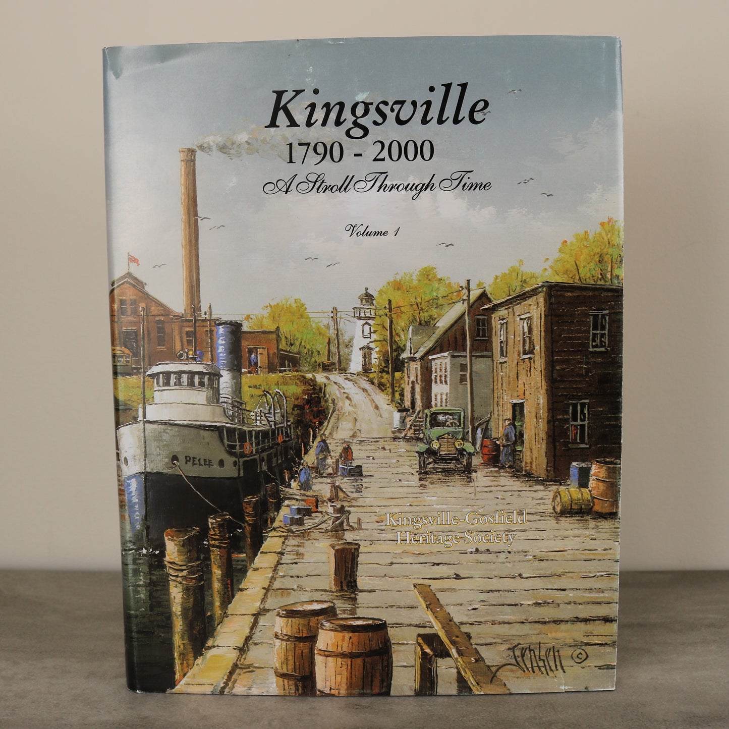 Stroll Through Time Kingsville Gosfield Ontario Canada Canadian Local History Used Book