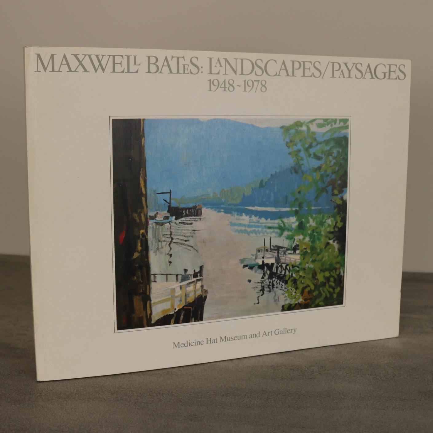 Maxwell Bates Landscapes Canadian Artist Art Painter Painting Used Book