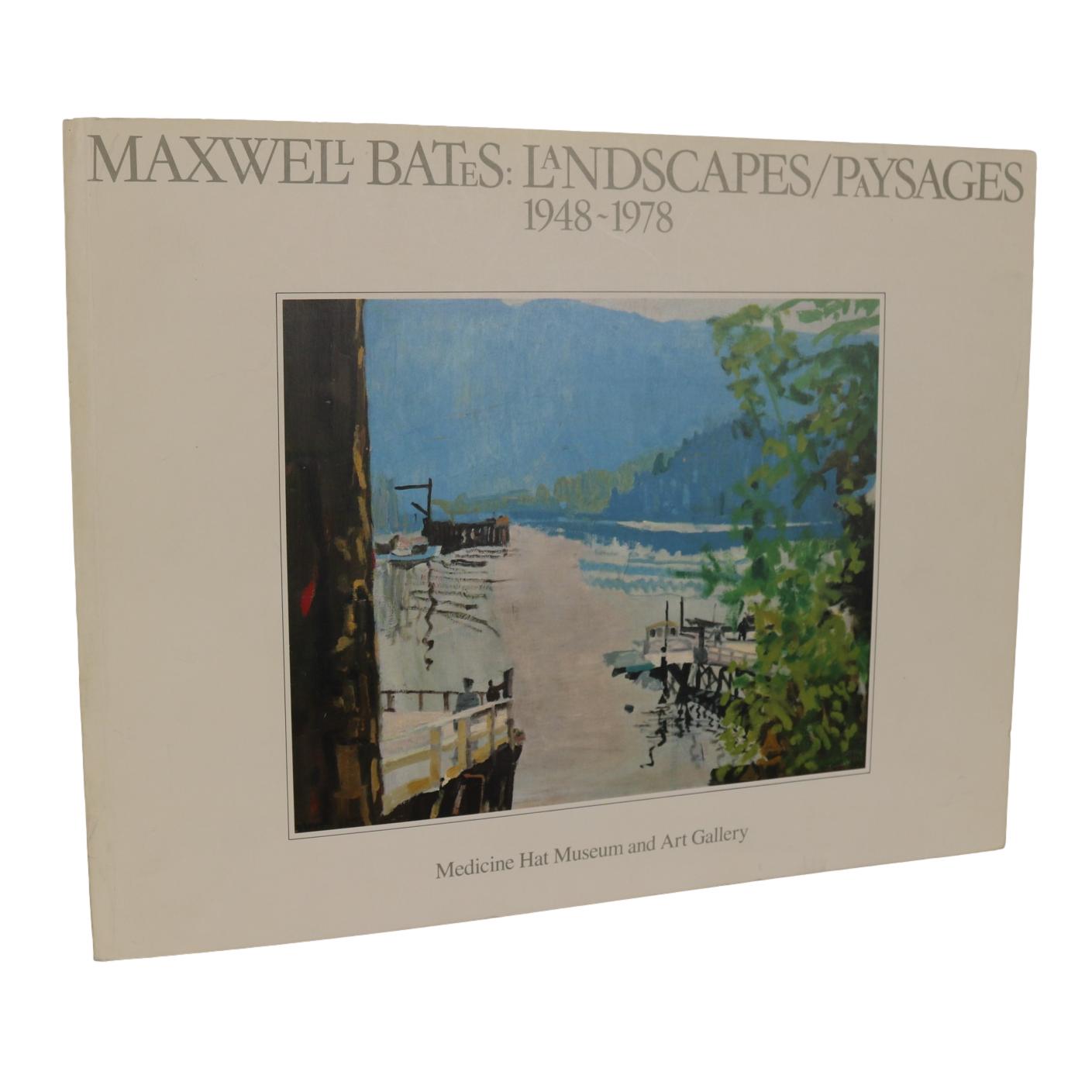 Maxwell Bates Landscapes Canadian Artist Art Painter Painting Used Book