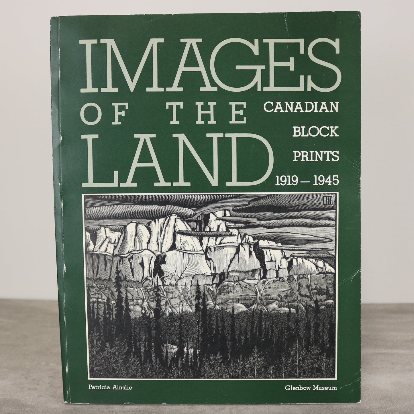 Images of the Land Canada Canadian Block Prints Printmaking Artists Art Used Book