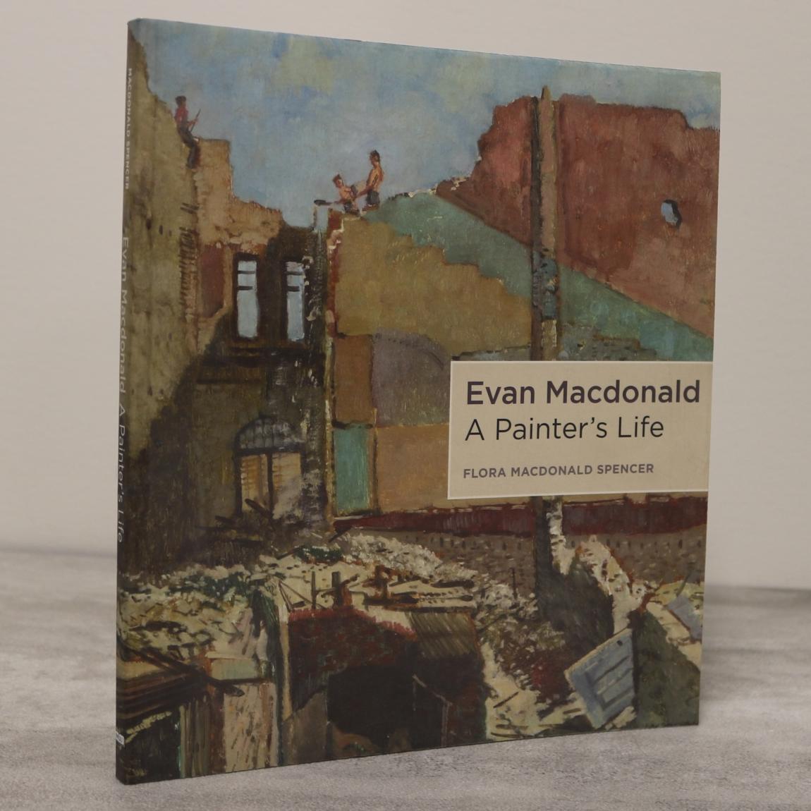 Evan Macdonald Painter's Life Canada Canadian Artist Paintings Landscapes Art Book