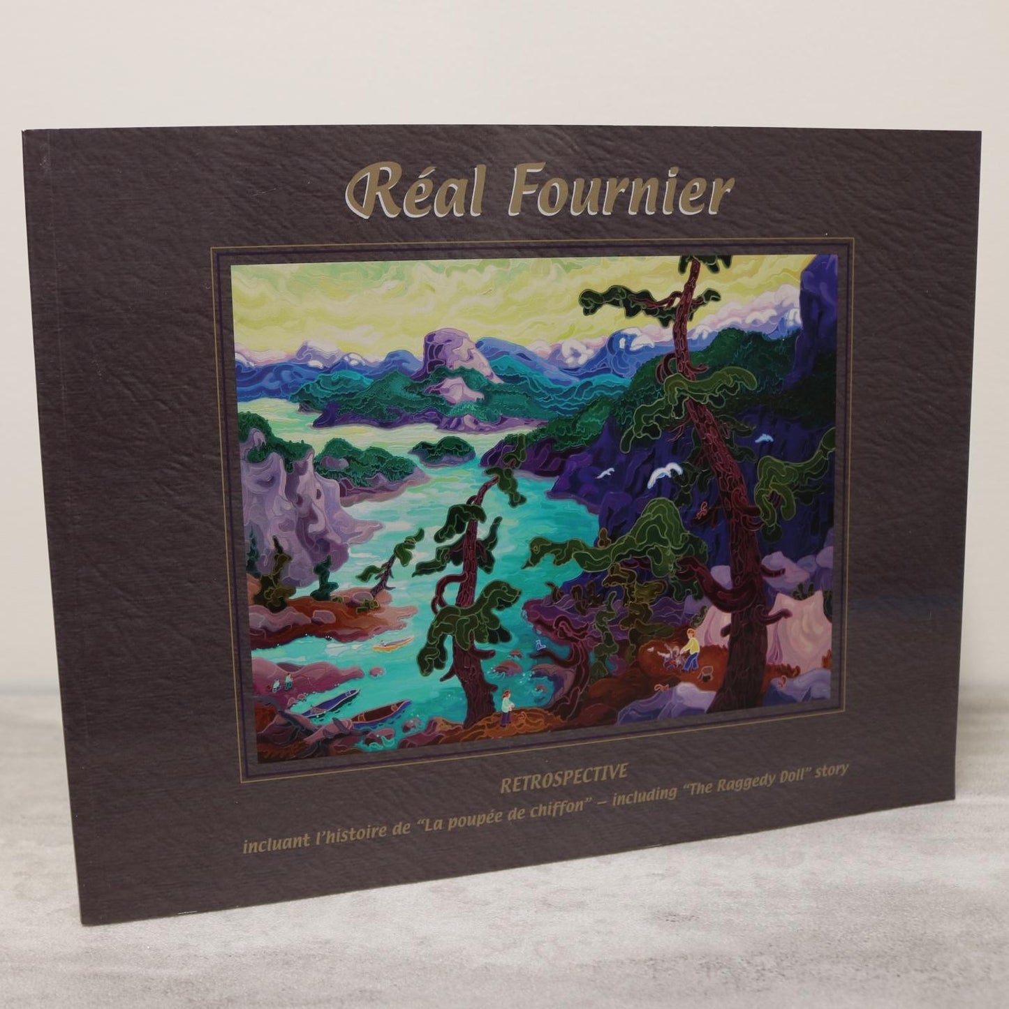 Real Fournier Retrospective Canada Canadian Artist Painter Paintings Art Used Book