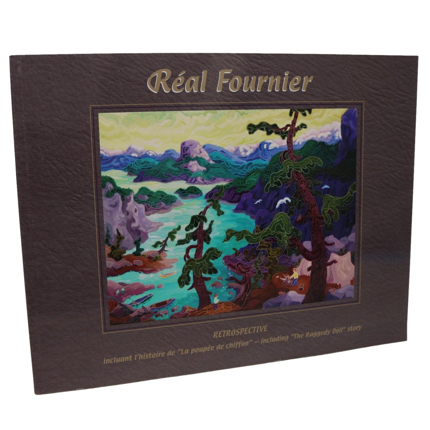 Real Fournier Retrospective Canada Canadian Artist Painter Paintings Art Used Book