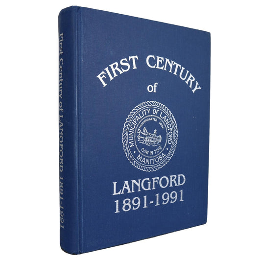 First Century of Langford Manitoba Canada Canadian Local History Used Book