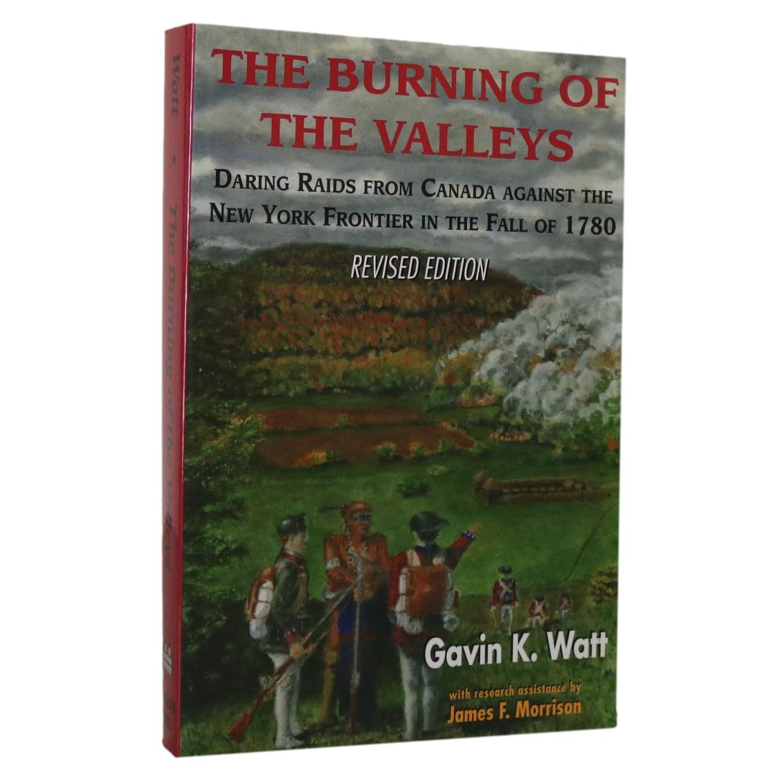 Burning Valleys Canada Canadian New York Raids 1780 Military History Used Book