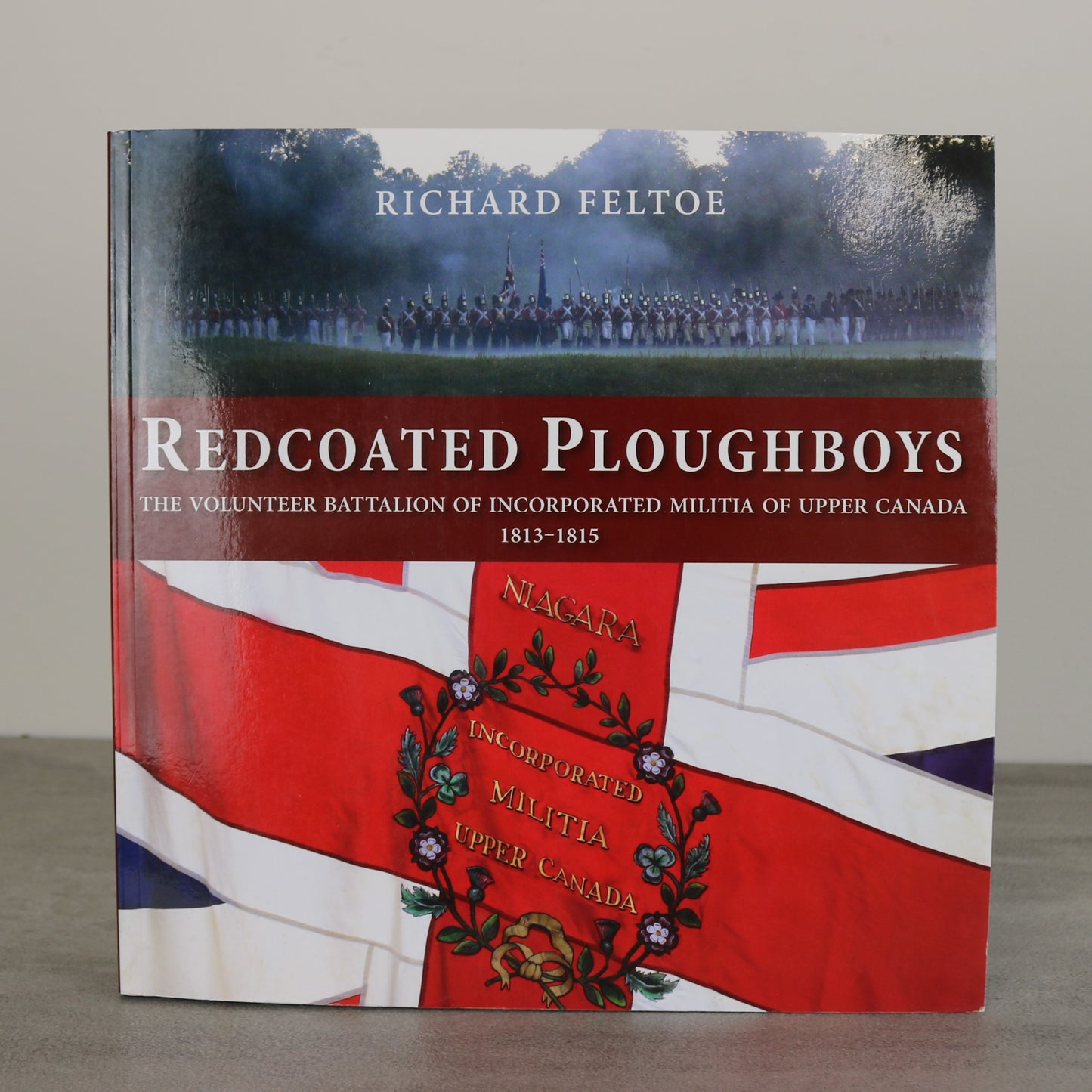 Redcoated Ploughboys War 1812 Militia Canada Canadian Military History Used Book